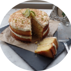 Lime and Coconut cake